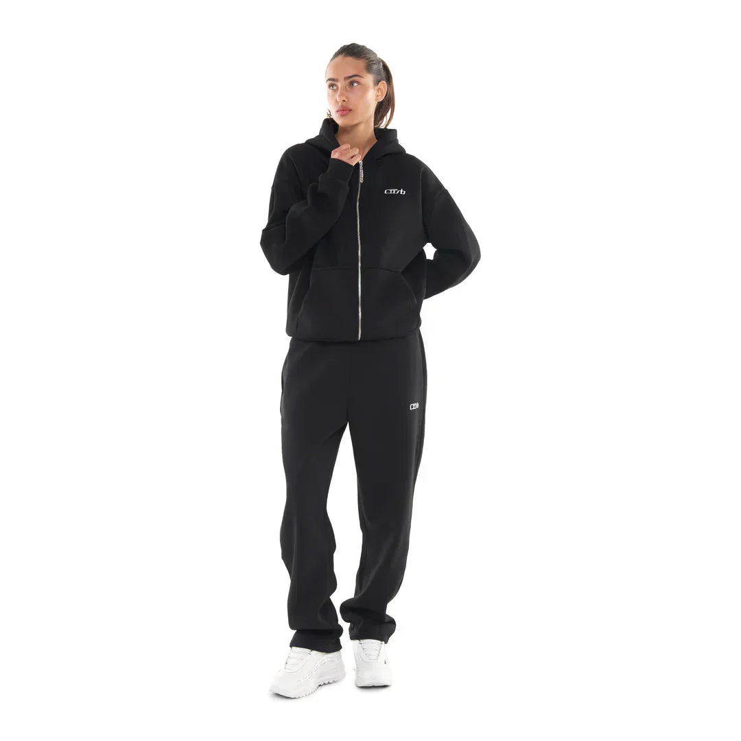 ZIP-UP BLACK