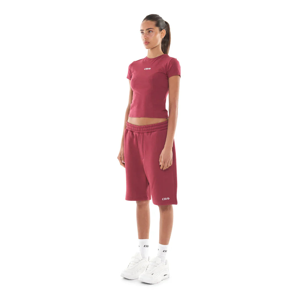 SHORTS RICH RED